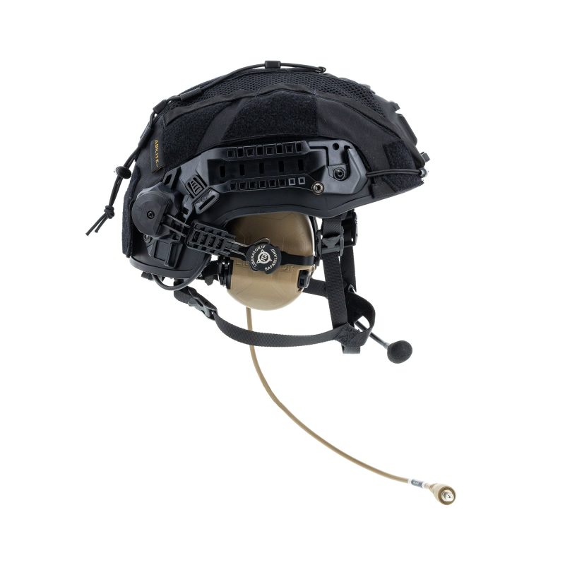 SHA Busch Helmet AMH 2 Lib IV w Rails Right Side Blk 002